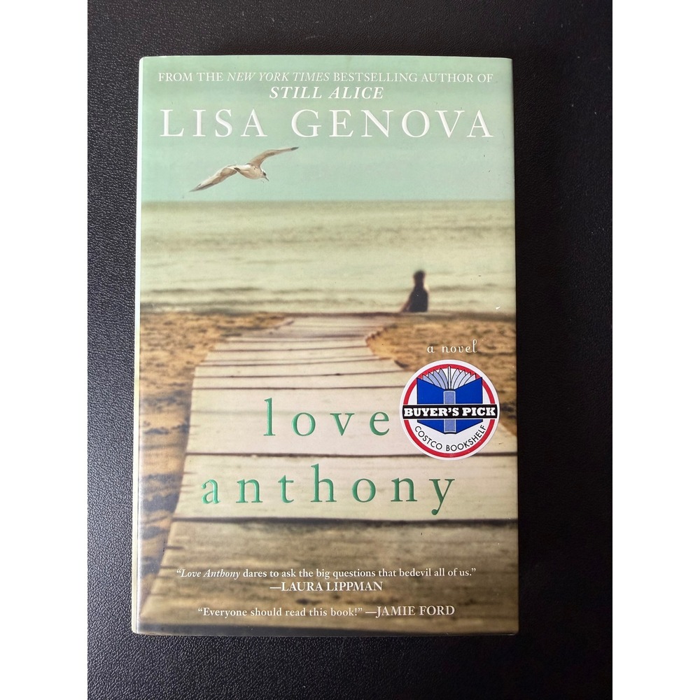 Love Anthony Lisa Genova Hardcover Novel 2012 Fiction